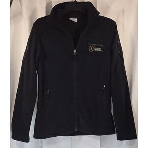 Columbia Oregon Ducks Rose Bowl Playoff Semifinal Fleece Jacket Black Womens S
